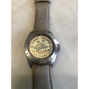 Tommy Bahama Men's Wrist Watch Water Resistant Steel 10 ATM/330 Ft